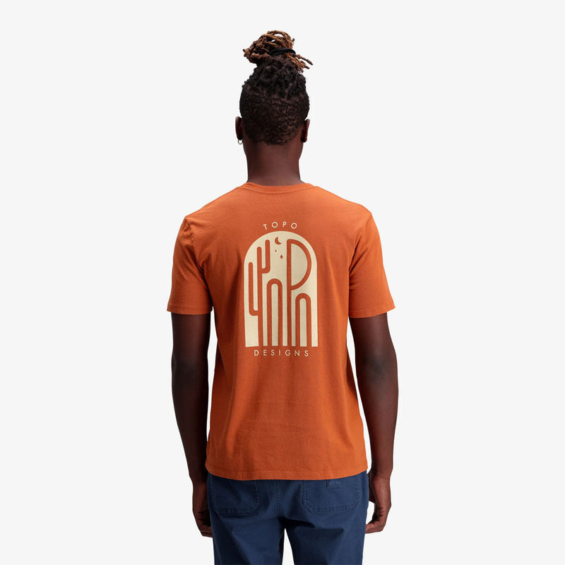 Cacti Night Tee - Men's : Clay